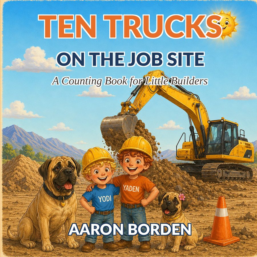 Ten Trucks on the Job Site book cover